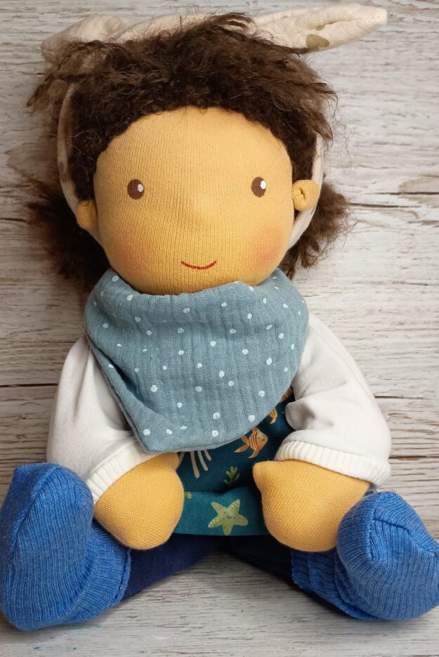 Pia – Jotte Unikate Stoffpuppe nach Waldorf-Art von Jotte Unikate - Handgemacht in der Schweiz