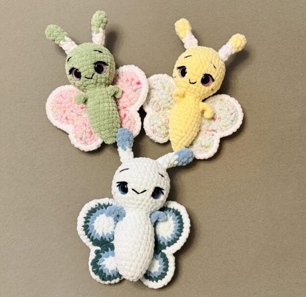Schmetterling - Gehäkelt von Svenja's Crocheteria - Handgemacht in der Schweiz