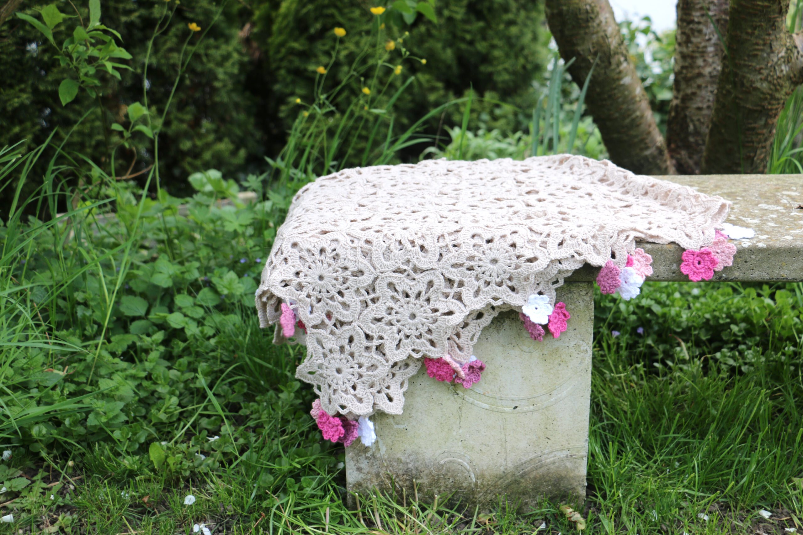 Sommerdecke "DAISY" von MoMo Creation - Handgemacht in der Schweiz